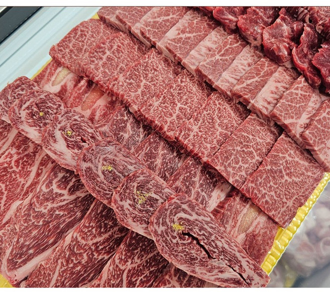 한우투뿔 선물세트 오마카세 모듬구이용 이바지 명절 보자기포장 [옵션- 국(화) ], 1개