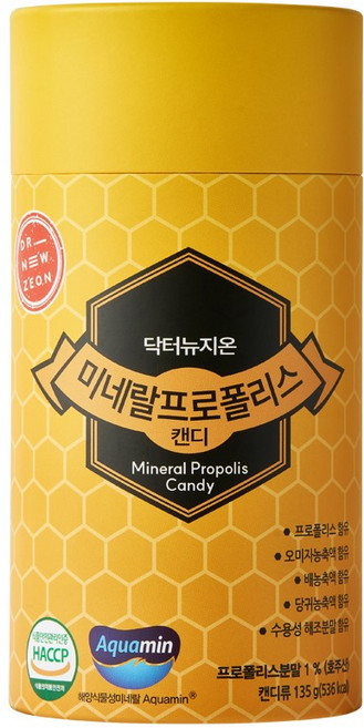 닥터뉴지온 미네랄 프로폴리스캔디 무설탕, 1개, 135g