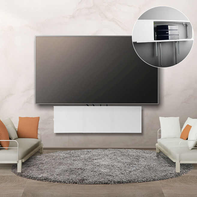 콘센트가리개 벽콘센트가리개 콘센트커버 셋탑박스숨기기 셋톱박스 티비 TV 무타공 덮개 커버, E. 고급형(아크릴) 중형, 1개