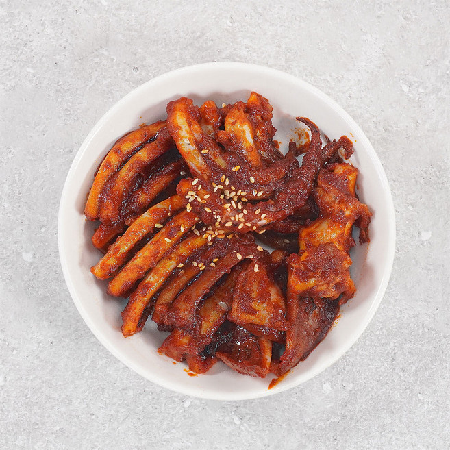 매콤 양념 팔당오징어 445g, 1개