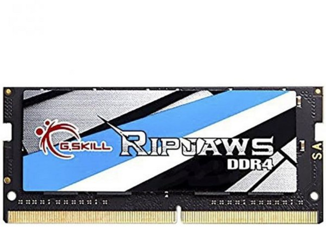 G.SKIL Ripjaws DDR4 SO-DIMM 시리즈 DDR4 RAM 32GB 2x16GB 2400MTs CL16-16-39 1.20V 언버퍼링 비ECC 노트북노트북 메모리, 16 GB (1 x 16 GB), 2666 MHz