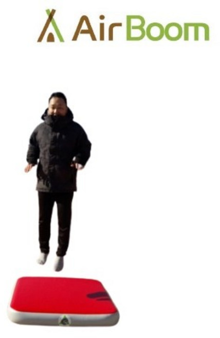 국내제작 에어붐 에어보드 (줄넘기 에어매트 에어발판 구름판 에어블럭), 1개