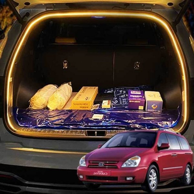 식빵등 트렁크 차박 캠핑 무드등 그랜드카니발, 웜화이트