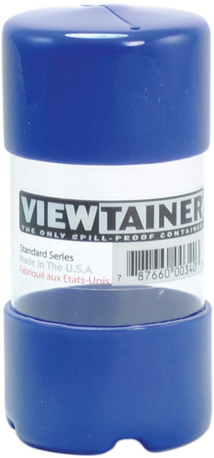 Viewtainer 보관 용기 2인치 x 4인치 파란색 Viewtainer Storage Container 2-Inch by 4-Inch Blue, 1개, 혼합색상