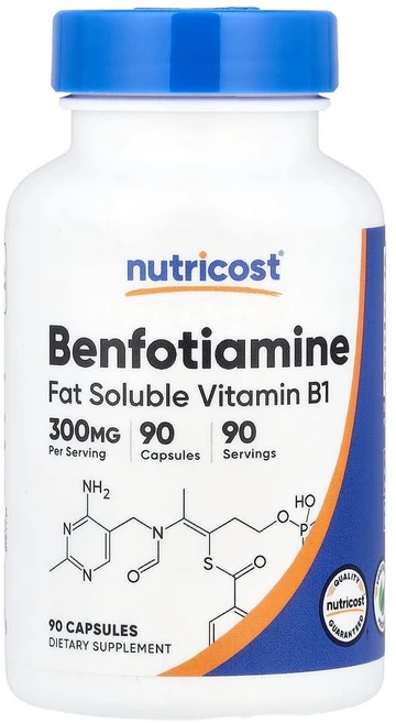 뉴트리코스트 벤포티아민 300mg 캡슐, 90정, 1개 - 쿠팡