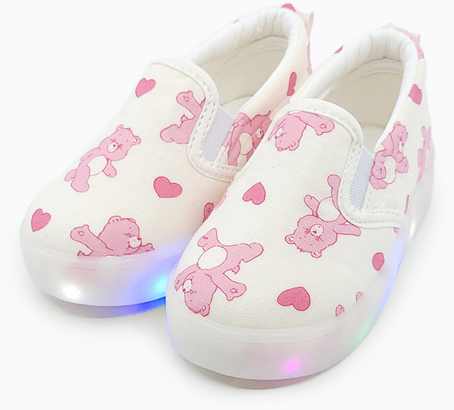 베이비솔 해피베어스 LED 슬립온