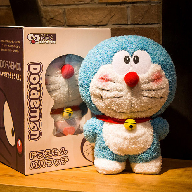 도라에몽 인형 피규어 굿즈 대형 40cm Doraemon, 1개, 블루
