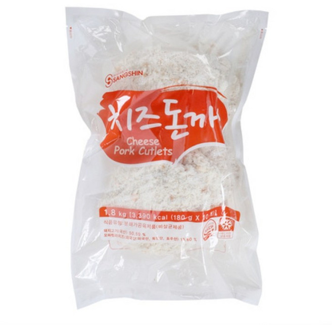 케이푸드_상신 치즈돈까스 1.8kg, 3개