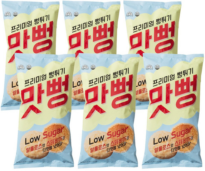 두번 튀겨 더 고소한 프리미엄 맛뻥 뻥튀기 28g 4개입 / 6봉, 6개