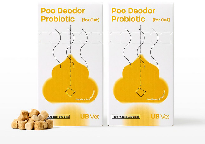 자유펫 고양이 영양제 푸 디오더 프로바이오틱스 포 캣