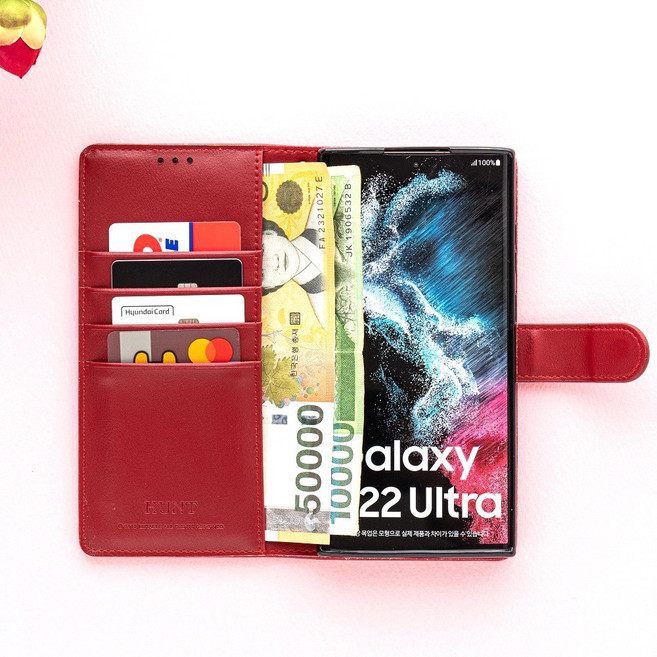 갤럭시 S22울트라 5G 가죽 카드수납 핸드폰 지갑케이스 S908