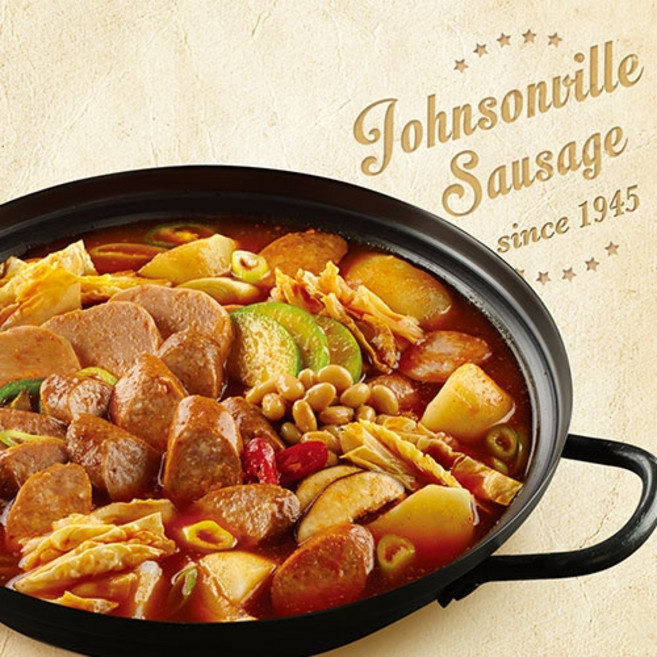 [피코크] 쟌슨빌 소시지 부대찌개 500g, 1개