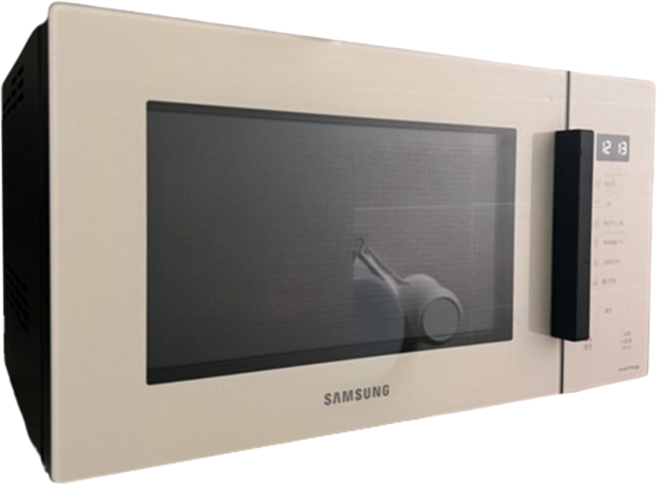 삼성전자 Bespoke 전자레인지 23L 스마트 쿡 MG23A5378CF 글램 베이지