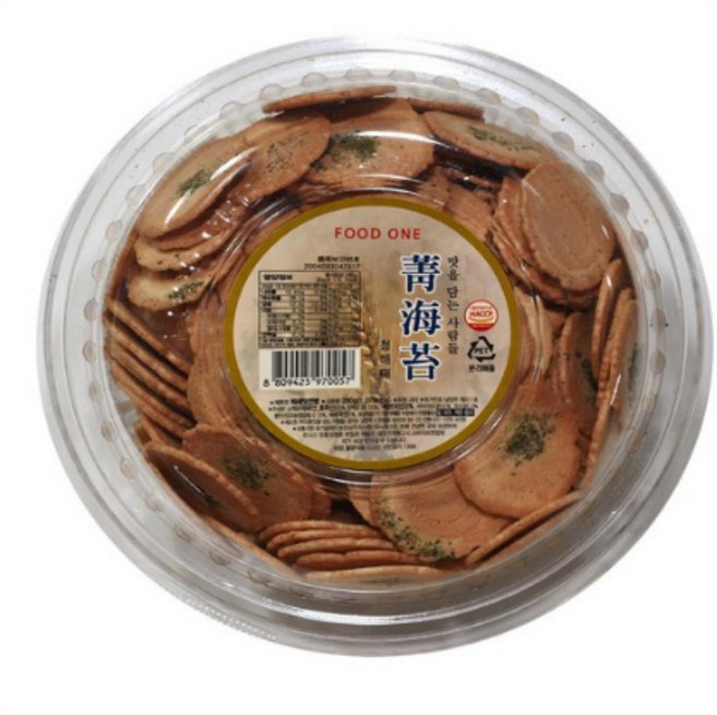 파래맛전병, 280g, 2개