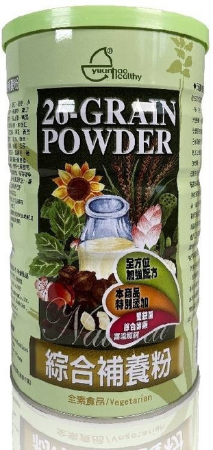元豪 綜合補養粉, 600g, 1個