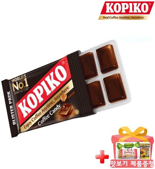 코피코 커피맛캔디 블리스터팩 맛보기 증정, 12개, 32g