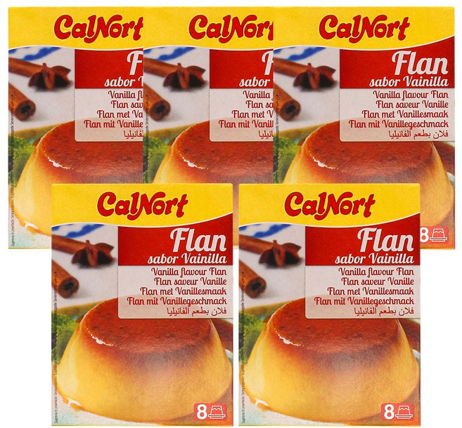 칼노트 플란(푸딩믹스) 130gx5개 hii+39169FY, 130g, 5개