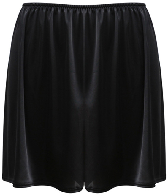 국내생산 P&R 피엔알 522 실크 세미달 루즈핏 5부 훌라 바지 / 실키 속바지 반바지