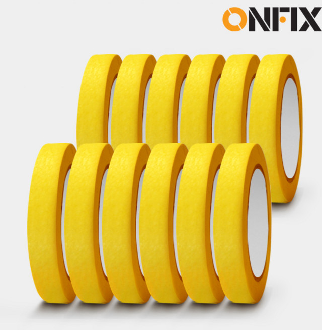 ONFIX 마스킹테이프 40M 페인트 자동차 도장용, 12개