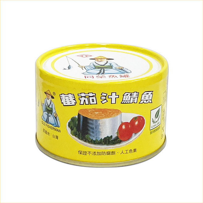 同榮 蕃茄汁鯖魚, 1個, 原味番茄汁
