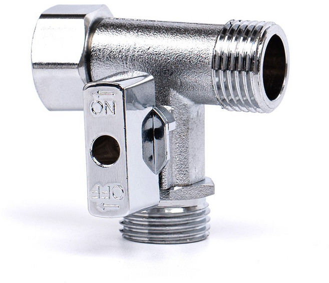 클린 수도 티밸브 황동