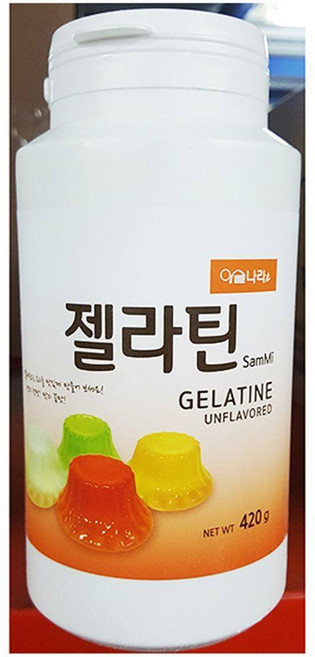 젤라틴가루 (이슬 420g), 1개, 420g