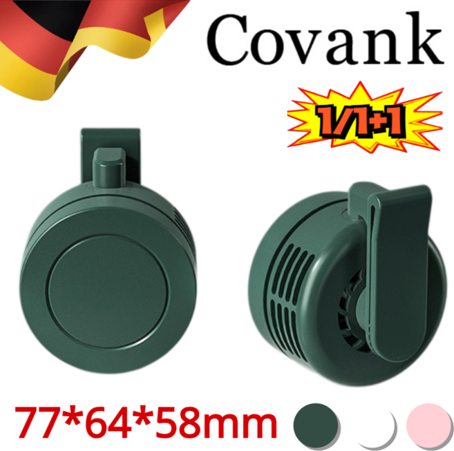 [오늘특가]3초 급속 냉각 팬없은 이동 에어컨 클립팬 캠핑 야외 휴대용에어컨 미니냉풍기, [무료 A/S]*[1+1] 핑크