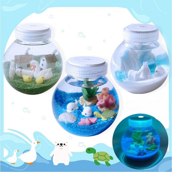 플레이앤드 포션램프 만들기 세트 LED 무드등, 1개, A