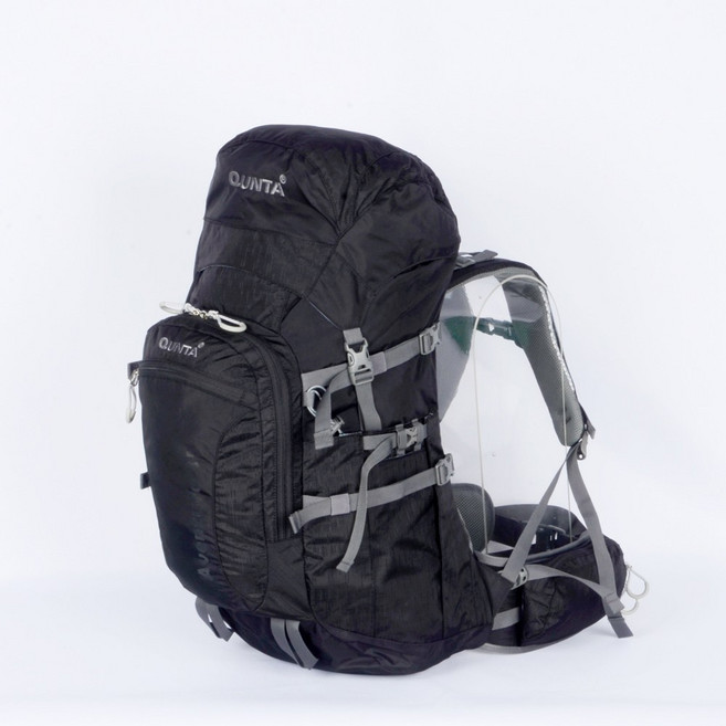 쿤타 등산 산행 멜빵조절 배낭 아벤츄라 35, 블랙