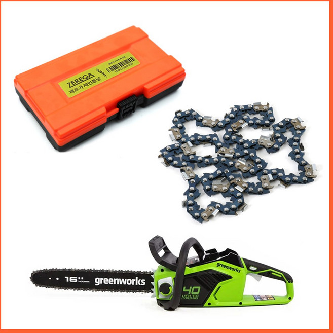 40V 16인치용 90#28 그린웍스 북성 디월트 KCM ECS 체인톱날 충전톱날 엔진톱날 기계톱날, 1개