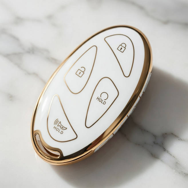 1+1 현대 아이오닉 펠리세이드 스타리아 아반떼 호환 차 키케이스 스마트 키커버 리모컨 TPU, TA97T(8버튼), 블랙+블랙