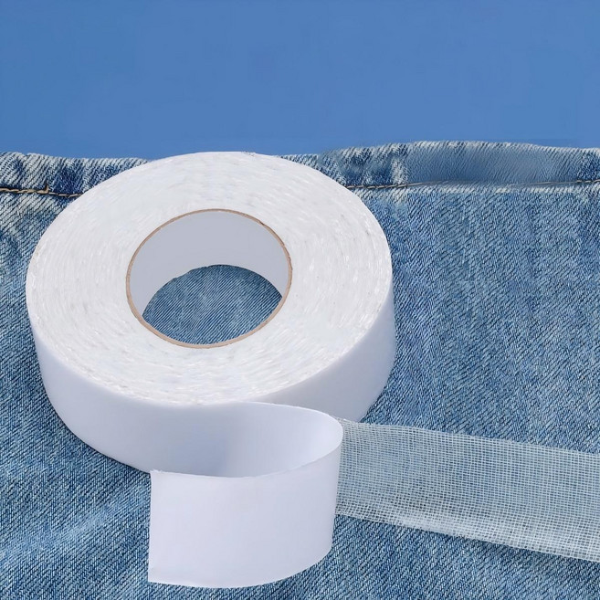 바지 기장 옷 수선 테이프 셀프수선 양면테이프부착형, 1개, 화이트 2cm