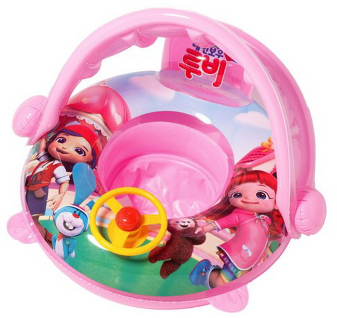 레인보우루비 유아용 그늘막 보행기 튜브, 1개