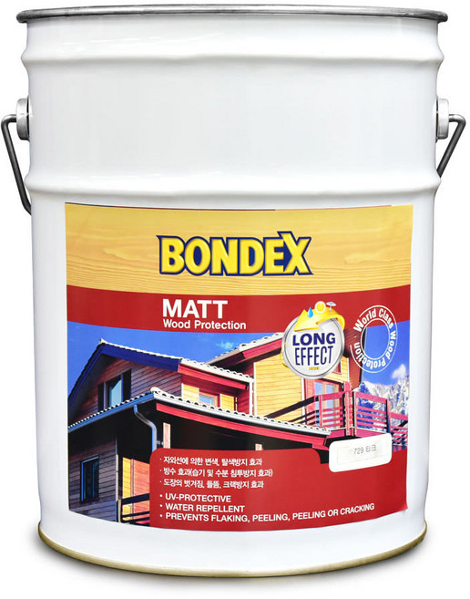 본덱스 오일스테인 20L 목재 외장용 데크 수입 방충 방부도료 구매시 증정품, 733월넛, 1개