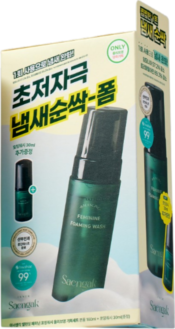 이너생각 밸런싱 페미닌 포밍워시 30ml추가증정, 1개, 190ml