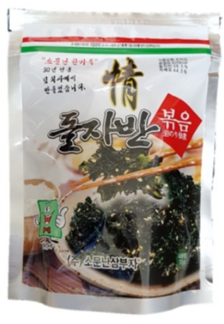 삼부자 소문난 돌자반볶음, 20개, 70g(1개입)
