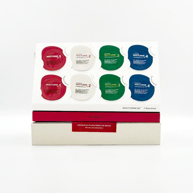 노모크 녹턴 모공 슬리핑팩 16ea 슬리핑 마스크 슬리핑팩 광채 카밍 화이트닝 수면팩, 1개, 2.5g