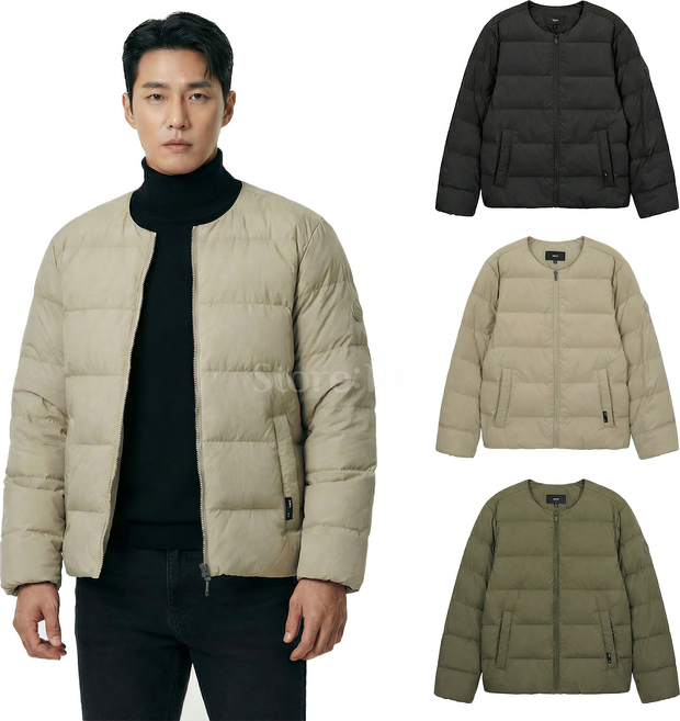 [백화점 매장판] 네파 공용 넥리스 경량다운자켓 남성 여성 남여공용 긴팔 패딩점퍼 패딩자켓 남성패딩 남자패딩 여성패딩 여자패딩 구스다운자켓 거위털 다운점퍼