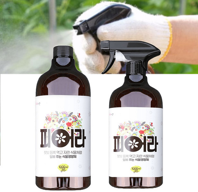 TV홈쇼핑 24년형 식물닥터 피어라 원예영양제 식물 영양제, 1000ml, 3개