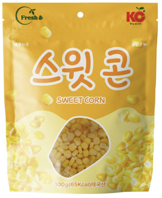 SNJ 스윗 콘, 9개, 100g