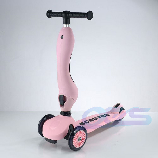 scoot&ride 兒童滑步滑板車, 新款貝母粉 坐騎二合一, 1個