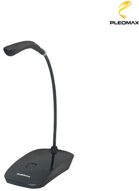 플레오맥스 구즈넥 스텐드 마이크 블랙, PLM-201, 단일옵션