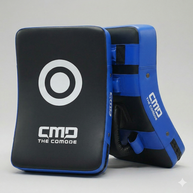 CMD 킥쉴드 태권도 뒷차기 격투기 쉴드 킥미트 킥복싱 무에타이, 블루(1개), 1개