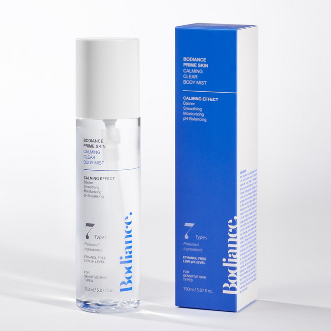 바디언스 밀크아미노산 클리어 시카 앰플 바디 미스트 150ml 등드름 모공각화증 닭살피부, 1개