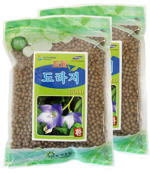 서초원 도라지환골드 (지퍼백) 600g (300g 2개), 300g, 2개