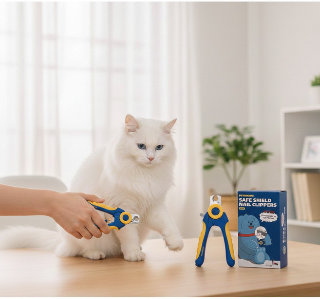페스룸 고양이 스마트 네일 클리퍼, 고양이 발톱깍이, 1개