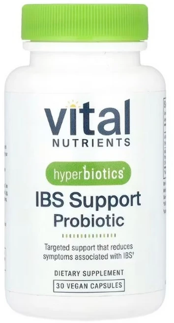 바이탈 뉴트리언츠 Hyperbiotics IBS 보조제 프로바이오틱 베지 캡슐 30정 1개, Vital Nutrients, Hyperbiotics, - 쿠팡