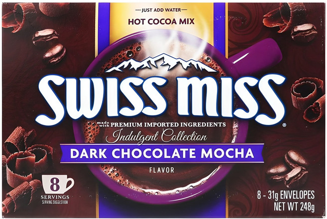 스위스미스 다크 초콜릿 모카, 31g, 8개입, 1개