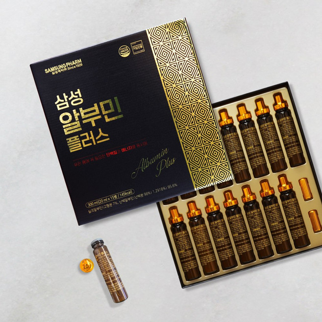 삼성알부민플러스 20ml 마시는 고함량 영양제, 20ml×30개