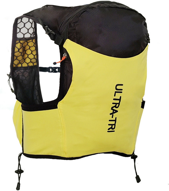 ULTRA-TRI 트레일 러닝 수화 조끼 경량 야외 스포츠 배낭 하이킹 Cylcing12L, 03 S, 02 Yellow